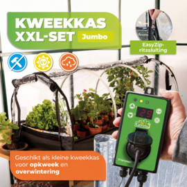 Biogreen Kweekkas Jumbo XXL met warmtemat en digitale thermostaat