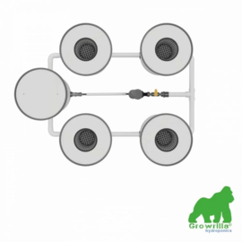 Growrilla RDWC 2.0  4 Pot Systeem