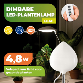 Biogreen LED plantenlamp Leaf 4,8 W dimbaar met timer