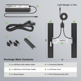 MIGRO ARAY 2 - 125 Watt