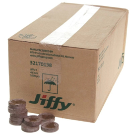 Jiffy Veenpotten 1000 stuks