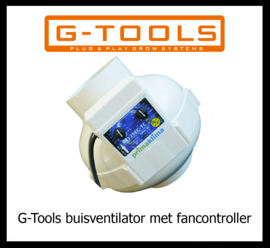 G-tools Buisventilatoren + fancontroller