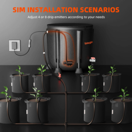 Spider Farmer Water geef system 4 Pot Kit