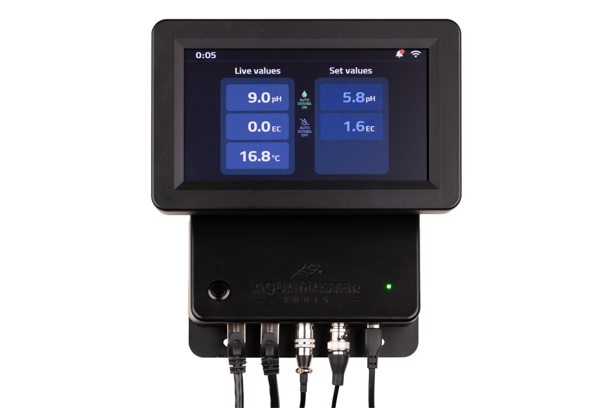 Aqua Master Tools Controller Inline C800 Pro pH, EC + temp