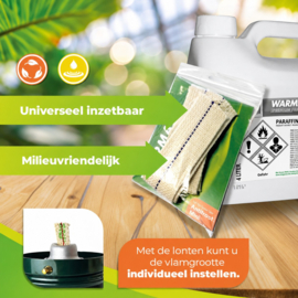 Biogreen Reservelonten voor Warmax Antifrost en Mini - 2 stuks