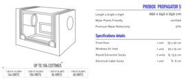 Garden HighPRO Probox Propagator S 60x40x40cm