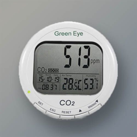 TechGrow Green eye CO2 Meter en datalogger