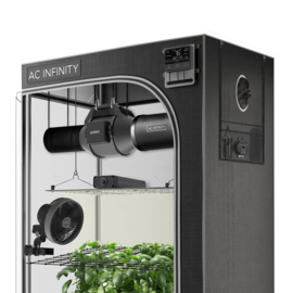 AC INFINITY complete kweektent 120x60 + LED Grow Light