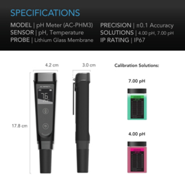 AC Infinity pH Meter Kit – AC-PHM3