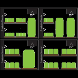 Secret Jardin Dark Propagator DP90 van 90cm x 60cm x 98cm