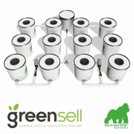 Growrilla RDWC 2.0  12 Pot Systeem