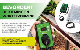 Biogreen Warmtemat Sahara 100 x 100 cm + digitale thermostaat