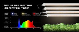 Spider Farmer LED Grow Light Strips 4x20 watt - Dimbaar