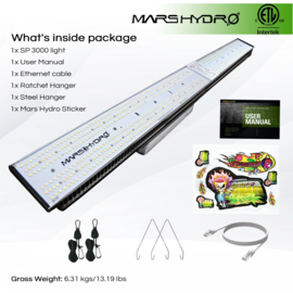 Mars Hydro SP 3000  Full Spectrum LED lamp 300 Watt