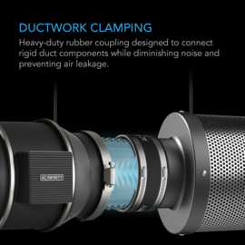 AC INFINITY Noise Reduction Clamp 100mm