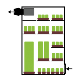 Secret Jardin Dark Propagator DP120 120x60x190 cm rev 4.0