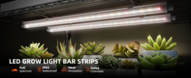 Spider Farmer LED Grow Light Strips 4x20 watt - Dimbaar