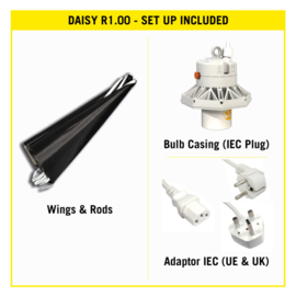 Daisy Reflector E40 Ø100cmx60cm EU & UK | DY100W