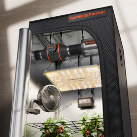 Spider Farmer Grow Tent Kit 70×70×160 cm + Controller - Koopje