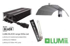 LUMii BLACK 600 watt Plug & Play set