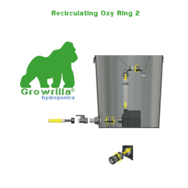 Growrilla Hydroponics  Recirculating Oxy Ring 2