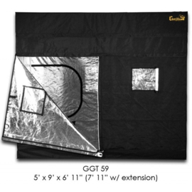 Gorilla Kweektent 150x270x210cm te verhogen tot 240cm GGT59