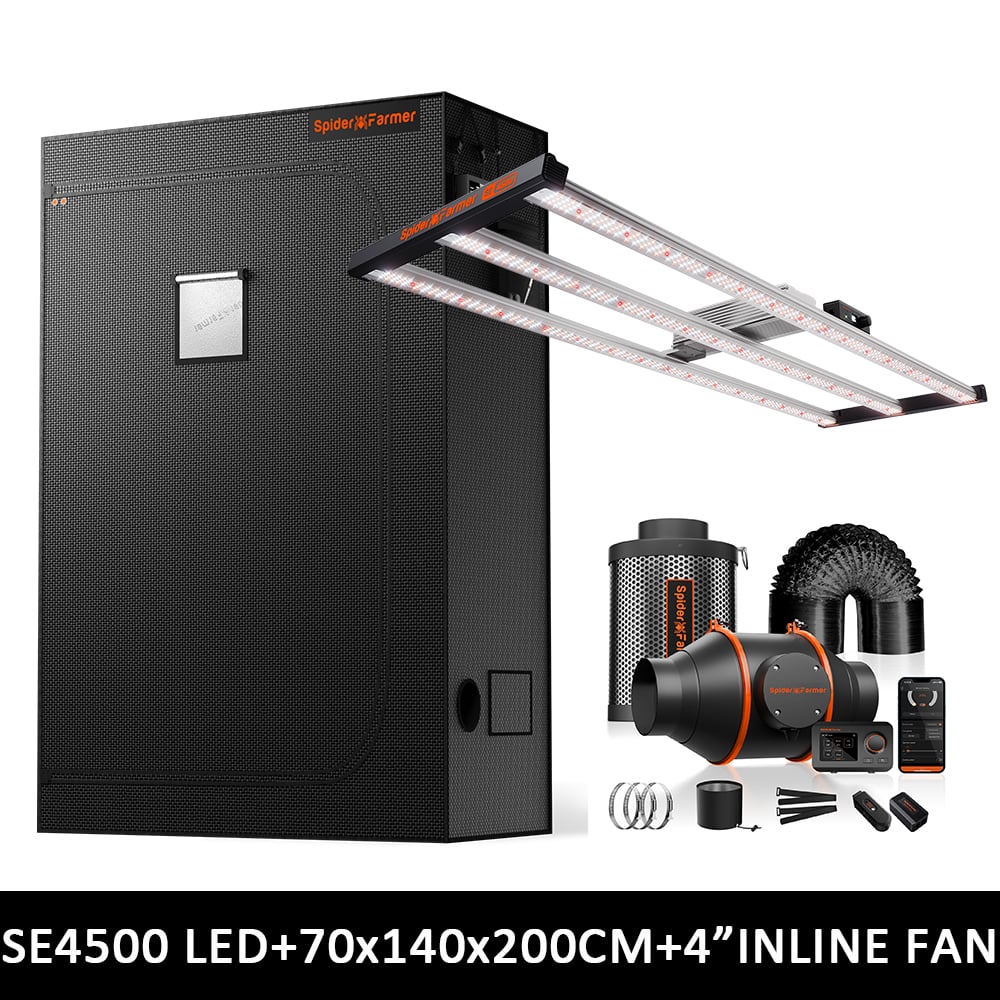 Spider Farmer Kit SE4500 EVO Samsung LED 70x140x200 + GGS