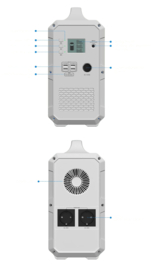 BLUETTI - EB180 Portable Power Station | 1000W 1800Wh