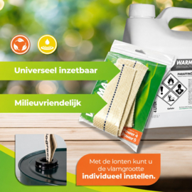 Biogreen Reservelonten voor Warmax Power 4 en Power 5 - 2 stuks