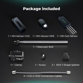 Mars Hydro Smart Sensor Kit – CO₂ + PPFD + Bodemsensor