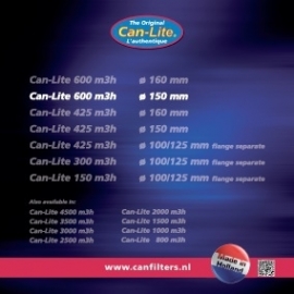 Can Lite 600M³ flens 160mm