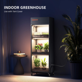 Spider Farmer 4-Laags Planten kast met 54W Grow LEDs