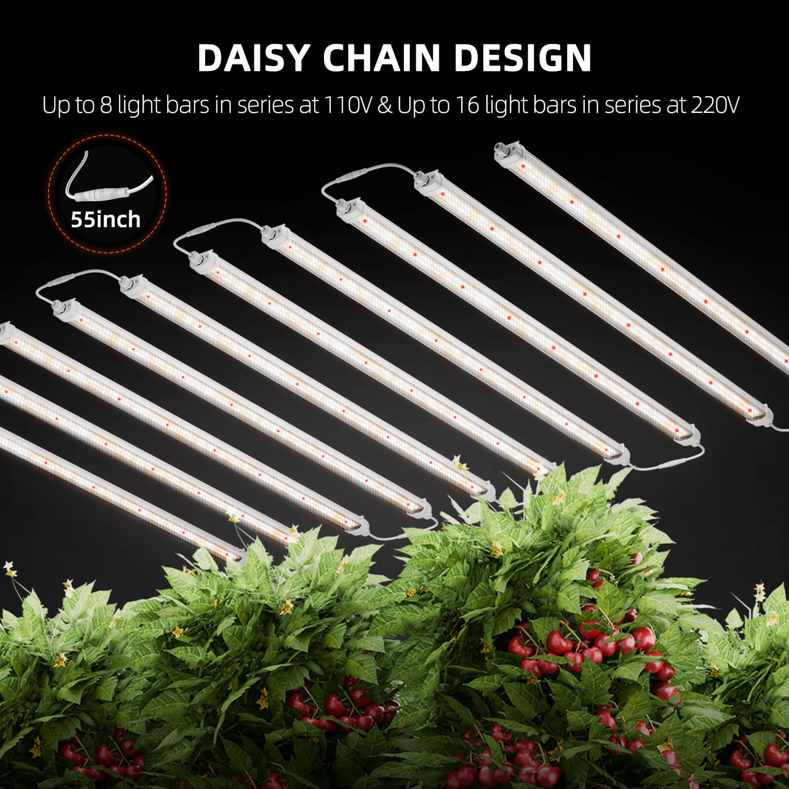Spider Farmer Glow 80 2x Full Spectrum LED Bar