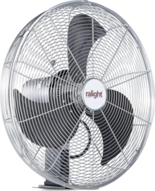 Ralight - Wandventilator 45cm - Chroom