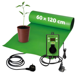 Biogreen Warmtemat 60 x 120 cm 140 W met Thermo2 thermostaat