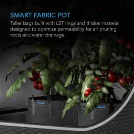 AC Infinity Heavy Duty Fabric Pot 11 Liter - 5 Pack
