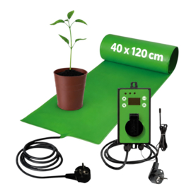 Biogreen Warmtemat 40 x 120 cm 85 W met Thermo2 thermostaat