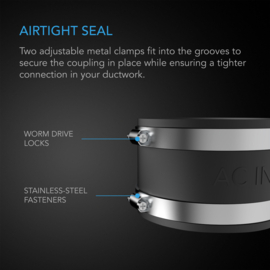 AC INFINITY Noise Reduction Clamp 100mm