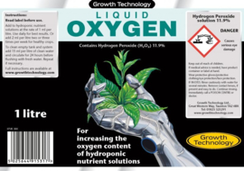 Growth Technology Liquid Oxygen 1 Liter