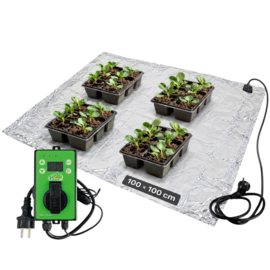 Biogreen Warmtemat Sahara 100 x 100 cm + digitale thermostaat