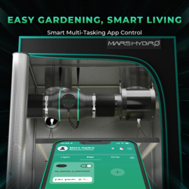 Mars Hydro iFresh 15cm Smart SET Inline Fan + Filter + Speed Controller