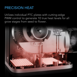 AC Infinity ThermoForge S7 kweekverwarming 1000W
