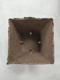 Jiffy / Turf Pot vierkant 8x8 cm 25 stuks