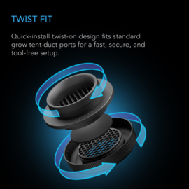 AC Infinity Grow Tent Duct Vent 20cm -  AC-GDV8