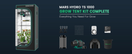 Complete Kweektent Mars Hydro TS600 70x70x160