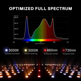 Spider Farmer SF2000 - 200W LED kweeklamp – 2026 model