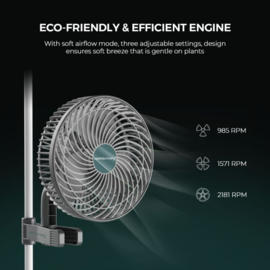 Mars Hydro iFresh 15cm Smart SET Inline Fan + Filter + Speed Controller
