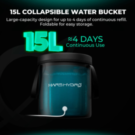 Mars Hydro 15L Auto Refill Kit met Vlotterklep