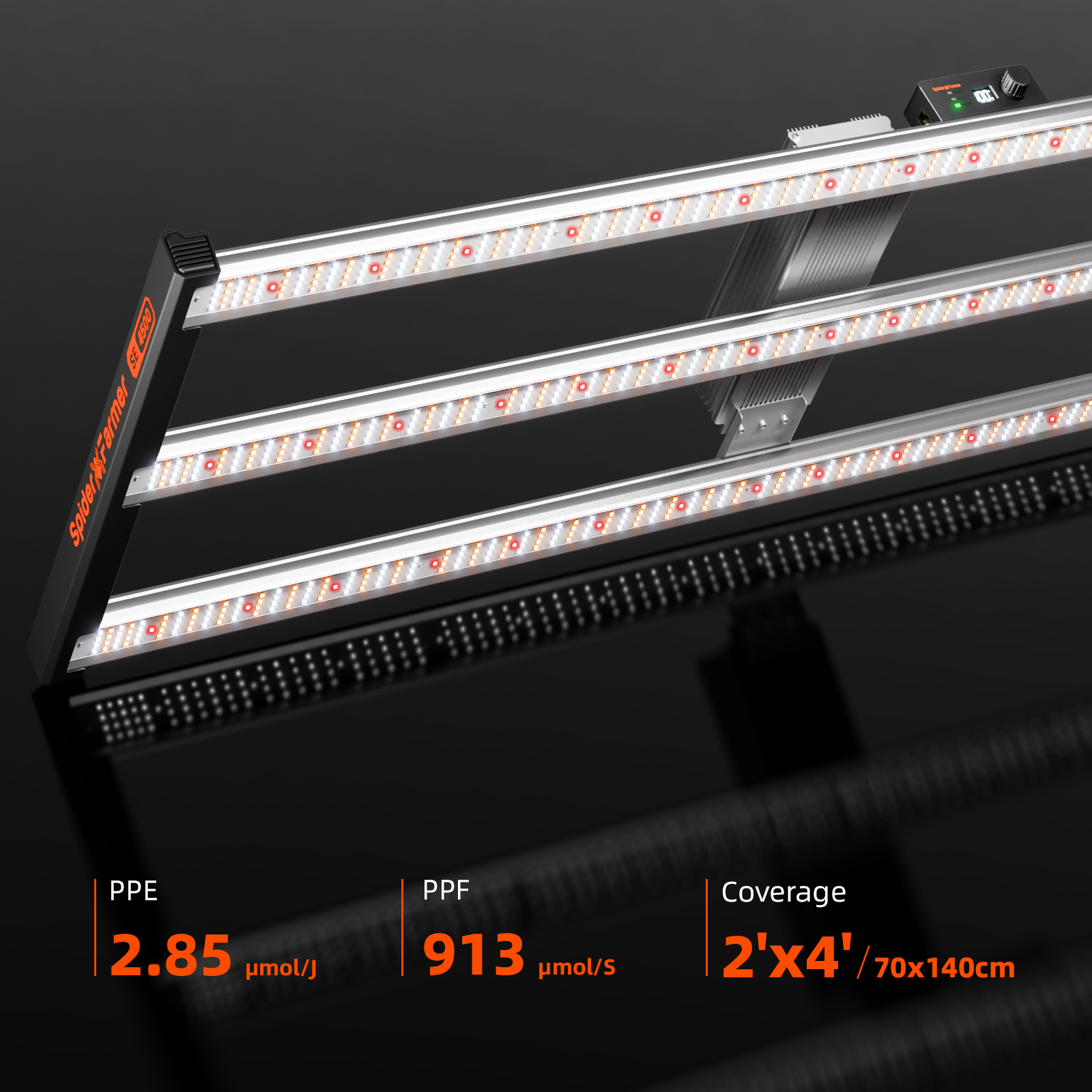 Spider Farmer Kit SE4500 EVO Samsung LED 70x140x200 + GGS