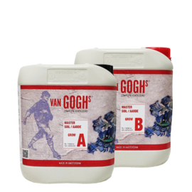 Van Goghs -  Master Soil / Aarde Grow A + B - 5 liter Combipack